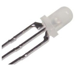 چراغ های LED SSL-LX3059GYW LUMEX دو رنگ سبز / زرد 565 نانومتر/585 نانومتر 3 پین T 1