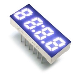 صفحه نمایش دیجیتال الکترونیکی 4 رقمی، صفحه نمایش LED 0.25 اینچی 7 بخش برای تایمر